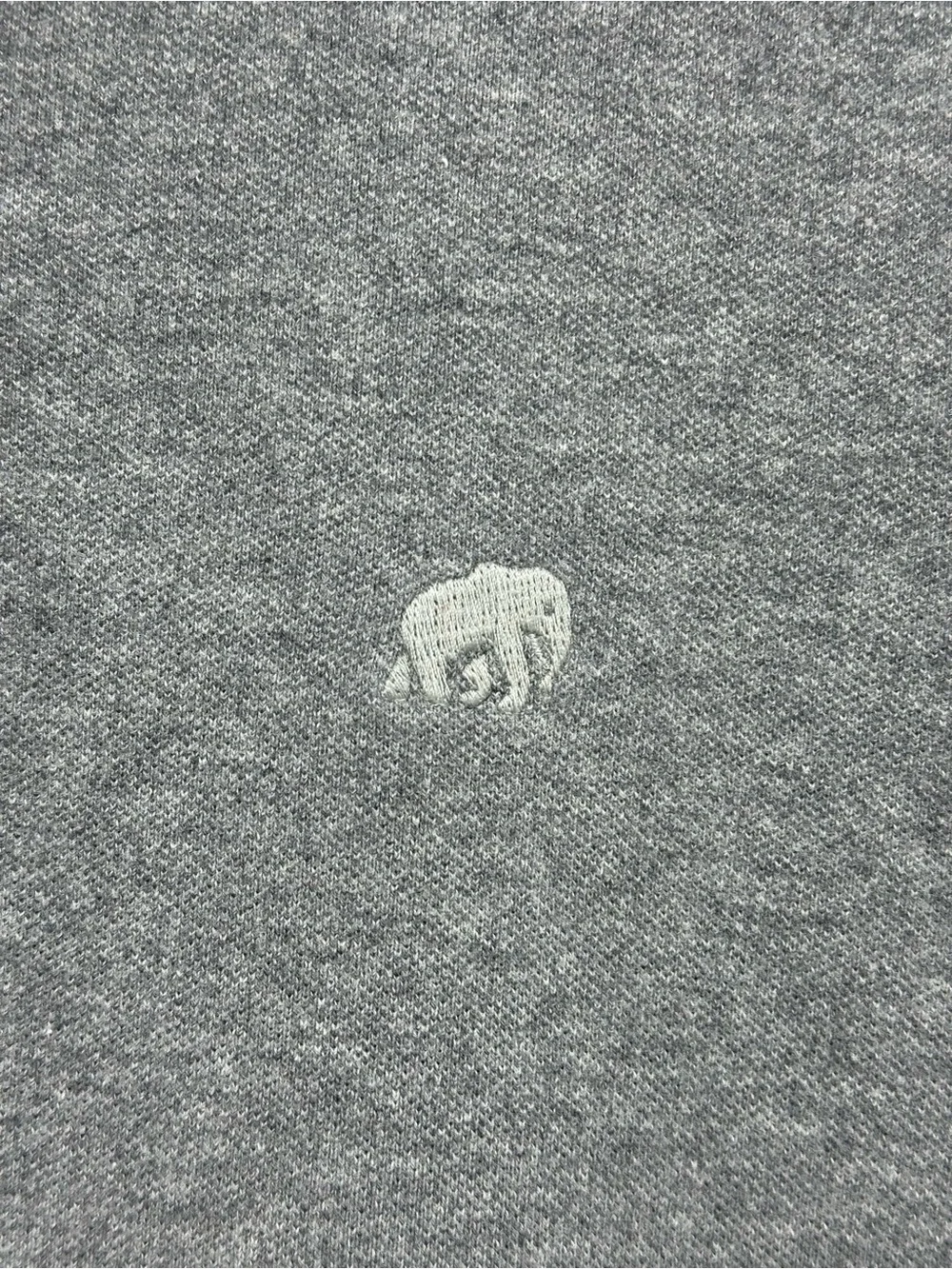 Banana Republic Men's Gray Heather Polo